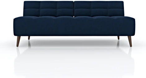 Диван Arsko Нельсон синий велюр