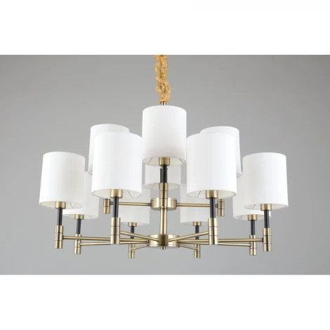 Подвесная люстра ярусная Omnilux Mulazzo OML-57503-12 (220V, на цепи)