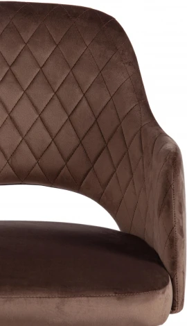 Обеденный стул Tetchair VALKYRIA (Ткань,Металл/Коричневый)