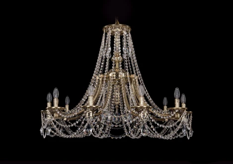 Подвесная люстра Bohemia 1771 1771/10/340/C/GB