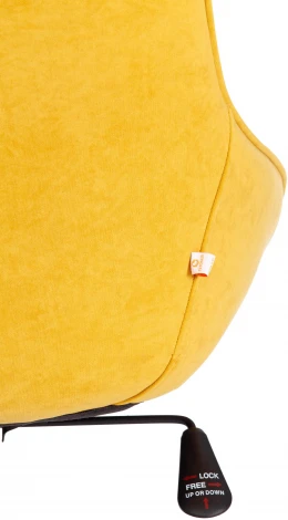 Кресло DUBLIN велюр Clermon, горчичный, 170 Tetchair 19348