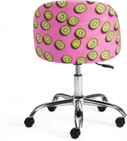 Кресло MELODY (Ткань,Флок /Фиолетовый)