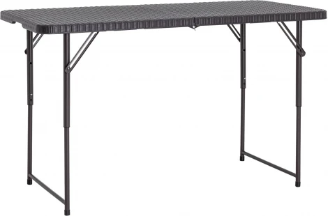 Стол складной чемодан пластиковый Stool Group Кейт 120 коричневый УТ000005403