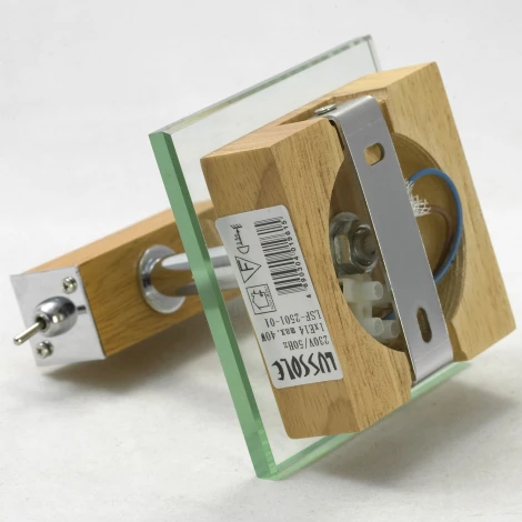 Бра Lussole Montone LSF-2501-01 (220V, куб, IP21)