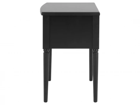 Тумба прикроватная Blues ОГОГО Обстановочка! (МДФ/Черный) арт.924560