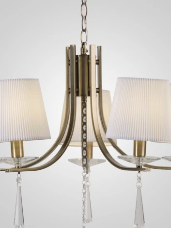 Подвесная люстра PL1N P7498-5 AB 000025272 Мелодия Света