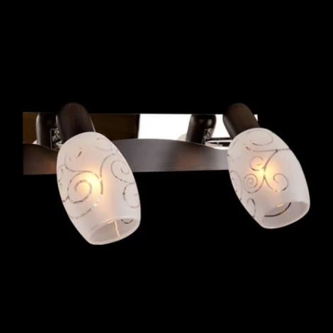 Спот Eurosvet 60301 60301/2 хром/венге