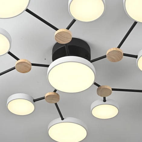 Потолочная люстра с пультом на штанге LED Lu Carte LC-11-1716