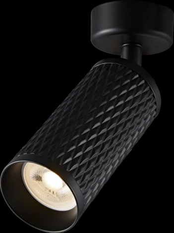 Потолочный светильник Focus Design GU10 1x50Вт Maytoni Technical C034CL-01B (220V, круглые)