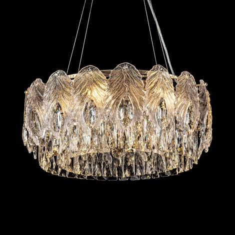 Подвесная люстра хрустальная Modelux ML.7445.500 GD