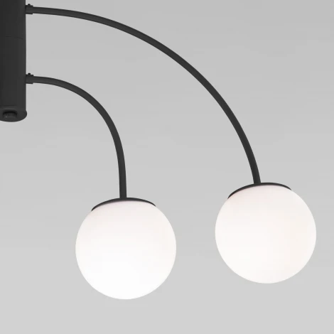 Потолочная люстра на штанге Eurosvet Cenacolo 30179/4 черный (220V)