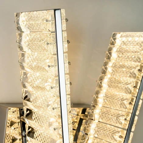 Бра светодиодное хрустальное с регулировкой цветовой температуры Modelux MODELUX ML.751.02 CR