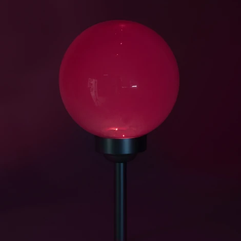 Грунтовый светильник светодиодный на солнечных батареях ЭРА ERASF22-55 (шар, IP44)