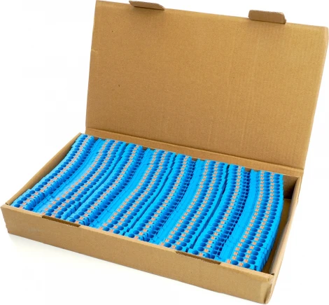 Зажим пружинный 3-х проводной проходной Stekker 49252