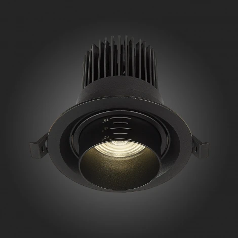 Встраиваемый точечный светильник ST Luce Zoom ST701.448.12 (LED, 220V, круглые)