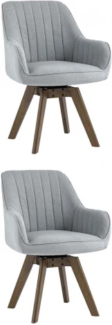 Кресло Stool Group вращающийся MANS серый 2 шт. УТ000035027