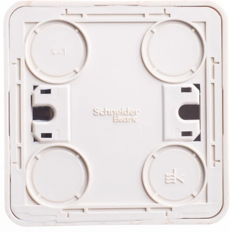 Выключатель накладной одноклавишный с подсветкой (сосна) Systeme Electric BA10-005D