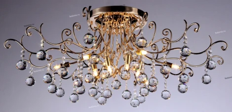 Потолочная люстра Maytoni Frost DIA760-12-G