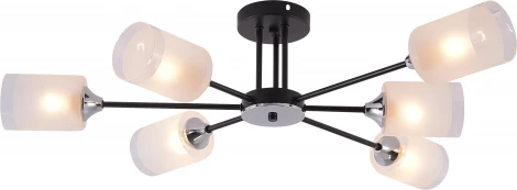 Потолочная люстра на штанге Rivoli Jocelyn 9191-306 6хЕ27 60 Вт