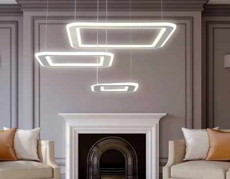 Подвесной светильник Ambrella Acrylica FA4329 (регулировка яркости, LED, 220V, пульт управления, на тросе)