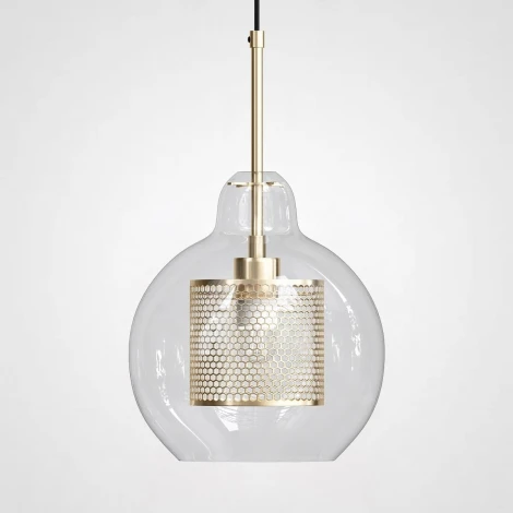 Подвесной светильник Catch F Pear Brass D25 ImperiumLoft Catch-F01 (101418-26) (220V, на проводе)