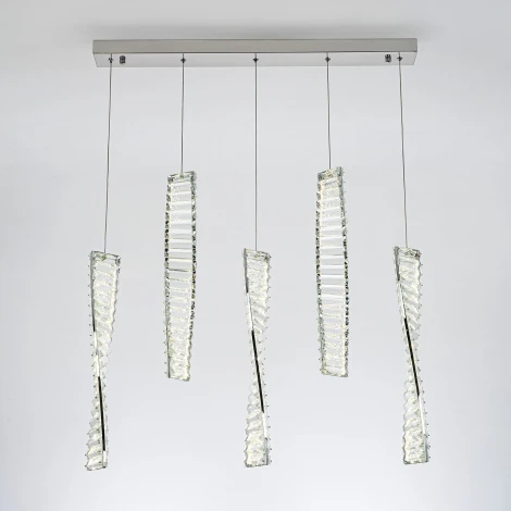 Подвесной светильник светодиодный хрустальный Modelux MODESTYLE MS.88910.5 CR