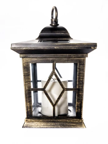 Уличный подвесной светильник Uniel USL-S-180/PT220 Bronze lantern