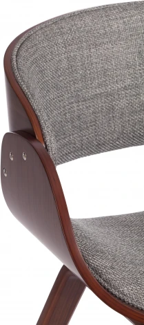 Стул LANDO (mod.8036) (Дерево,Ткань/Орех,Серый) Tetchair арт.21830
