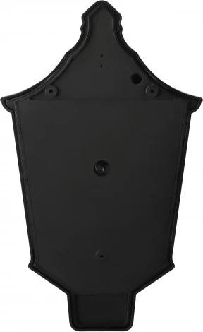 Настенный фонарь уличный ЭРА НБУ 06-60-003 У1 черный прозр. (220V, IP44)