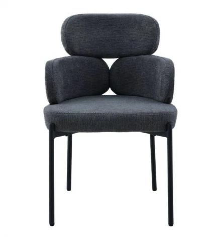 Стул DikLine 1311 т.к Серая UF925-12, опоры черные 00-00082494