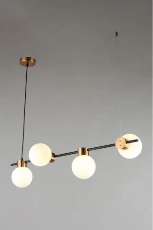 Подвесной светильник Omnilux Nembro OML-59503-04 (220V, на тросе, шарики)