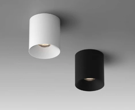 Точечный светильник накладной Italline IT02-027 black 3000K (LED, 220V, круглые)