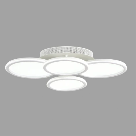 Умная люстра потолочная Alis Smart 8380/95CL белый, металл/акрил с ПДУ и голосовым управлением LED 95W 3000-6500К 220V