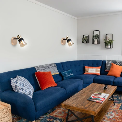 Спот Escada Brandy 684/1A 1x40Вт E14, металл/стекло, чёрный/золото