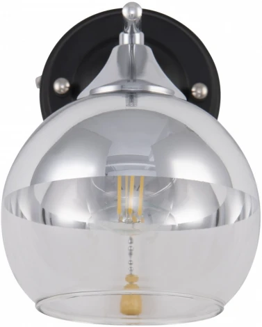 Бра с выключателем Arte Milano Napoli-9354 339354/1W CR+BK (220V)