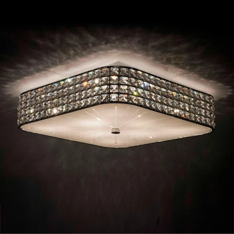 Потолочный светильник Citilux Портал CL324281 (220V, хрусталь K9)