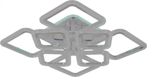 Потолочная люстра светодиодная на штанге с пультом Reluce 09826-3.3-4+4C CR (RGB) (220V)