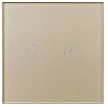 Выключатель сенсорный SWT-OMALI-S02-ZB-GD (250V, 10A, Zigbee) (Arlight, Стекло) 050038