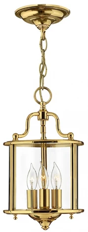 Подвесная люстра Hinkley Gentry HK-GENTRY-P-S-PB (220V, на цепи, свеча)