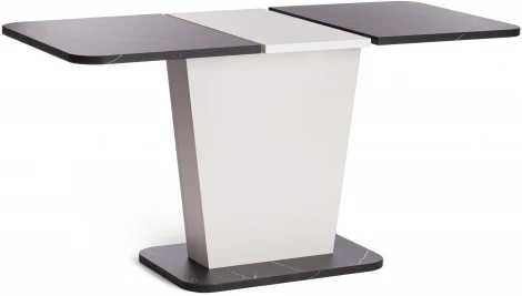 Стол обеденный GENT Tetchair (Мрамор Блэк Роял,Белый).