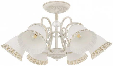 Потолочная люстра на штанге Arte Milano AM340800 340800/6 WT+G (220V)