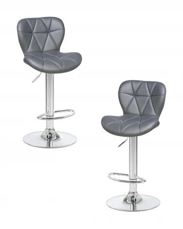 Набор 2 шт стул барный DOBRIN BARNY (серый)