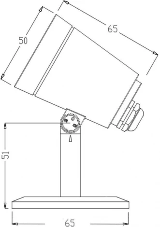 Уличный прожектор Deko-Light Colt 732134 (LED, 220V, IP65)