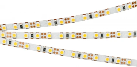 Светодиодная лента RT-A120-5mm 12V White6000 (9.6 W/m, IP20, 2835, 5m) (Arlight, 9.6 Вт/м, IP20) 014992(2)