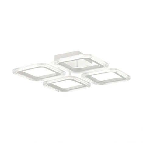 Потолочная люстра светодиодная с ПДУ Lumion Kvadro 8026/42CL белый/белый, металл/акрил LED 42W 3000-6000К 220V