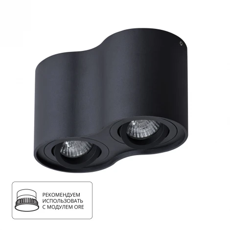 Накладной точечный светильник Arte Lamp Falcon A5645PL-2BK (220V)