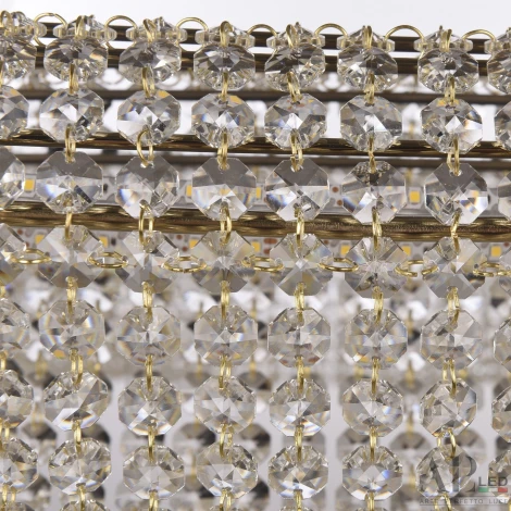 Подвесная люстра светодиодная APL LED Rimini S504.0.80.A.4000.Gold