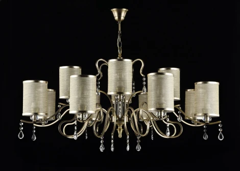 Подвесная люстра Freya Faust FR2300-PL-12-BZ