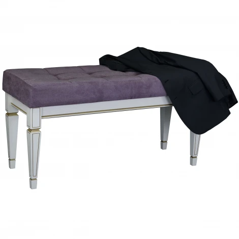 Банкетка Мерана ясень/ATLANTA LILAC Mebelik 005566