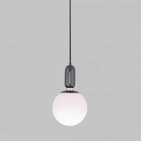 Подвесной светильник Eurosvet Bubble 50197/1 черный жемчуг (220V, на проводе, шар)